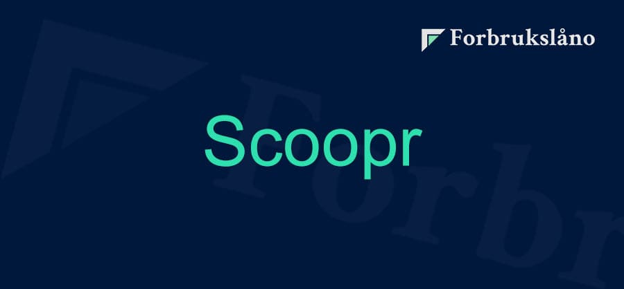 Scoopr refinansiering
