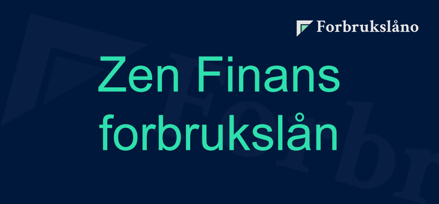Omtale av Zen Finans forbrukslån
